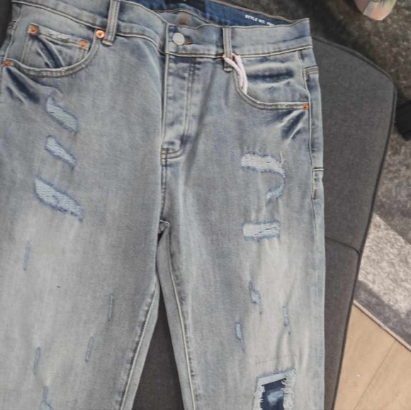 Purple jeans - Picture 2 of 2